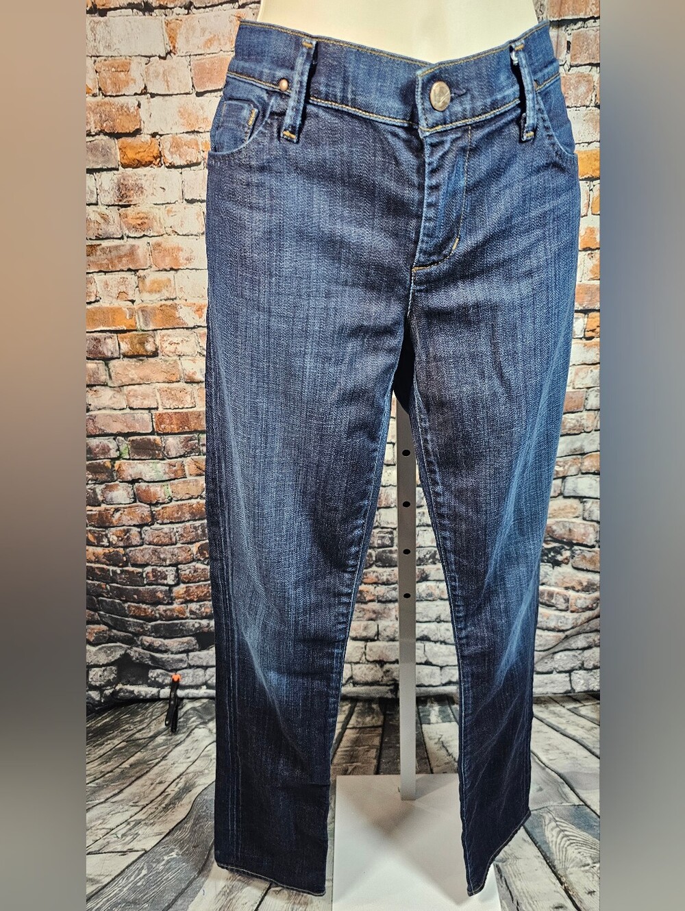 Citizens of Humanity H9 Straight Leg Jeans Dark Wash Stretch Denim Size 29